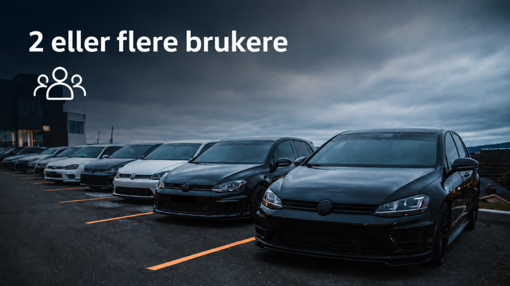 2 eller flere brukere